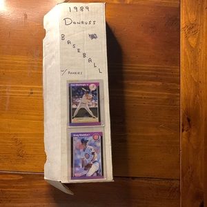 1000+ amazing condition 1989 donruss baseball cards